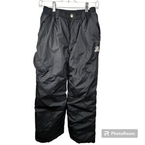 ZeroXposur Kids Black Insulated Snow Ski Pants Size L 12/14